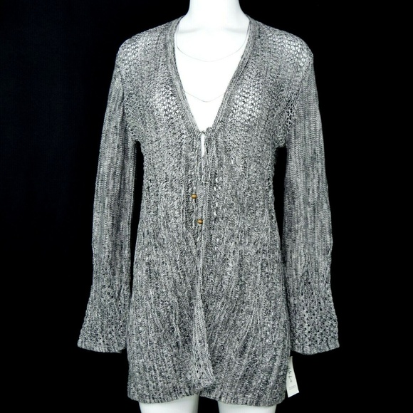 Style&co. Sweaters - Style & Co Womens Open Knit Long Cardigan XL New